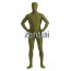 Man's Full Body ArmyGreen Color Spandex Lycra Zentai