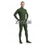 Man's Full Body ArmyGreen Color Spandex Lycra Zentai