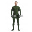 Man's Full Body ArmyGreen Color Spandex Lycra Zentai