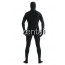 Man's Full Body Black Color Spandex Lycra Zentai