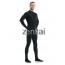 Man's Full Body Black Color Spandex Lycra Zentai