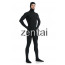 Man's Full Body Black Color Spandex Lycra Zentai