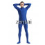 Man's Full Body Blue Color Spandex Lycra Zentai