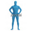 Man's Full Body Blue Color Spandex Lycra Zentai