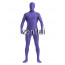 Man's Full Body Blue Color Spandex Lycra Zentai