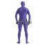 Man's Full Body Blue Color Spandex Lycra Zentai