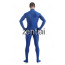 Man's Full Body Blue Color Spandex Lycra Zentai