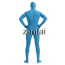 Man's Full Body Blue Color Spandex Lycra Zentai