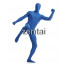 Man's Full Body Dark Blue Color Spandex Lycra Zentai