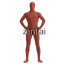 Man's Full Body Dark Brown Color Spandex Lycra Zentai