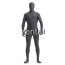 Man's Full Body Dark Gray Color Spandex Lycra Zentai