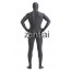 Man's Full Body Dark Gray Color Spandex Lycra Zentai