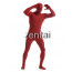 Man's Full Body Dark Red Color Spandex Lycra Zentai