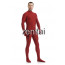 Man's Full Body Dark Red Color Spandex Lycra Zentai