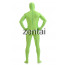 Man's Full Body Green Color Spandex Lycra Zentai