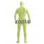 Man's Full Body Light Green Color Spandex Lycra Zentai