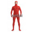 Man's Full Body Light Red Color Spandex Lycra Zentai