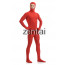 Man's Full Body Light Red Color Spandex Lycra Zentai