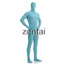 Man's Full Body LightSkyBlue Color Spandex Lycra Zentai