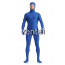 Man's Full Body Navy Blue Color Spandex Lycra Zentai