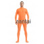 Man's Full Body Orange Color Spandex Lycra Zentai