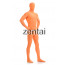 Man's Full Body Orange Color Spandex Lycra Zentai