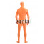 Man's Full Body Orange Color Spandex Lycra Zentai