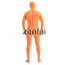 Man's Full Body Orange Color Spandex Lycra Zentai