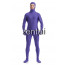 Man's Full Body Purple Color Spandex Lycra Zentai