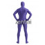 Man's Full Body Purple Color Spandex Lycra Zentai