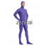 Man's Full Body Purple Color Spandex Lycra Zentai