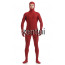 Man's Full Body Red Color Spandex Lycra Zentai