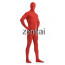 Man's Full Body Red Color Spandex Lycra Zentai