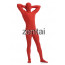 Man's Full Body Red Color Spandex Lycra Zentai