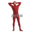 Man's Full Body Red Color Spandex Lycra Zentai