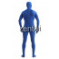 Man's Full Body Royal Blue Color Spandex Lycra Zentai