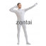 Man's Full Body White Color Spandex Lycra Zentai