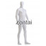 Man's Full Body White Color Spandex Lycra Zentai