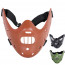 Movie The Silence of the Lambs Mask Steel Teeth Hannibal Lecter Mask