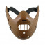 Movie The Silence of the Lambs Mask Steel Teeth Hannibal Lecter Mask