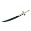 One Piece Hawk-Eyes Dracule Mihawk Cosplay Weapon Wood Sword