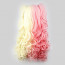 Pink and Golden Mixed Color Ponytail 70cm Sweet Lolita Curly Cosplay Wig