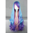 Check Blue Purple Pink Mixed Color Long lolita Wig features, images, length, materials, buy cheap and good quality Purple and Blue and Pink Mixed Color Long lolita Wig 