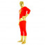  Red and Golden Mixed Color Spandex Zentai