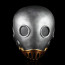 Hellboy Movie Kroenen Mask Silver Grey color