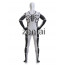 Spiderman White and Black Color Cosplay Zentai Suit
