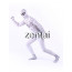 Superhero Amazing Spiderman White and Lavender Color Cosplay Zentai Suit