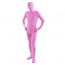 Unisex Pink Lycra Full Body Zentai Suit