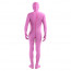Unisex Pink Lycra Full Body Zentai Suit
