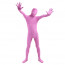 Unisex Pink Lycra Full Body Zentai Suit